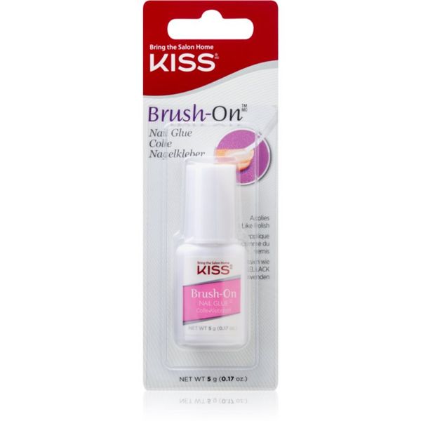 KISS KISS Brush-On ljepilo za nokte 5 g