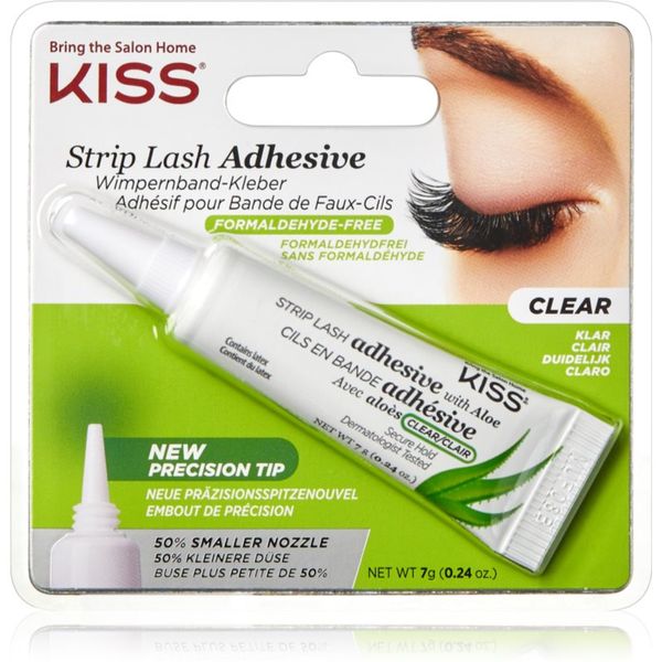 KISS KISS EverEz Aloe Vera prozirno ljepilo za umjetne trepavice 7 g
