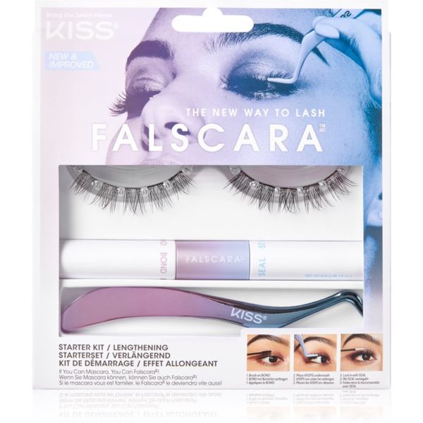 KISS KISS Falscara Starter Kit set za trepavice 1 kom