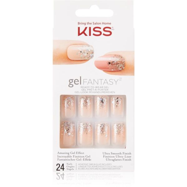 KISS KISS Gel Fantasy Fanciful Umjetni nokti 24 kom