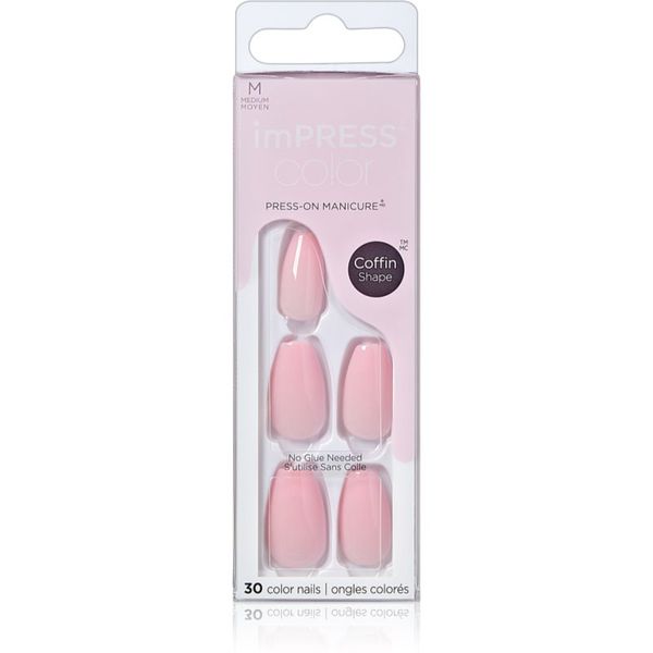 KISS KISS imPRESS Color Medium Umjetni nokti Pink Dream 30 kom