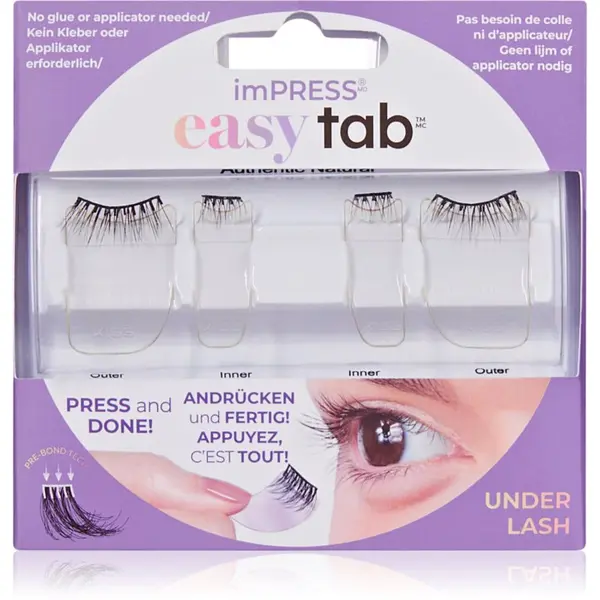 KISS KISS imPRESS easy tab samoljepljivi čuperci trepavica 4 kom