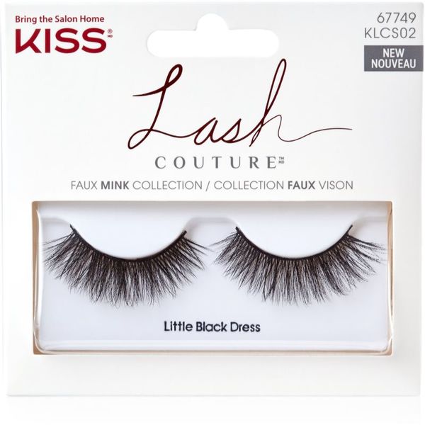 KISS KISS Lash Couture Faux Mink umjetne trepavice Little Black Dress 2 kom