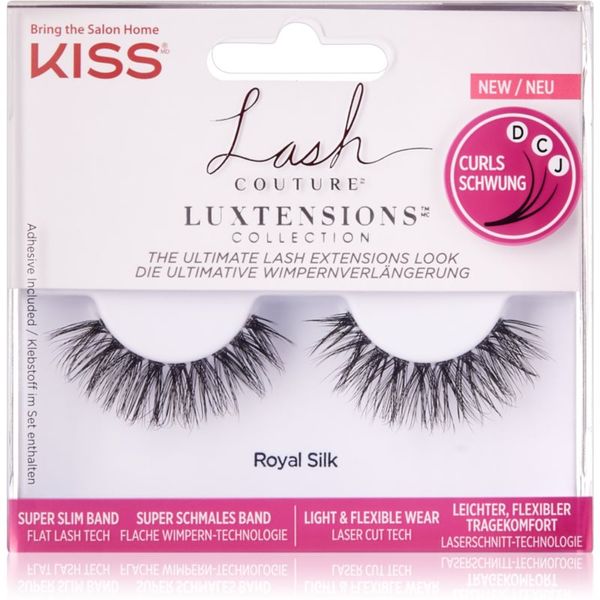 KISS KISS Lash Couture LuXtensions umjetne trepavice Royal Silk 2 kom
