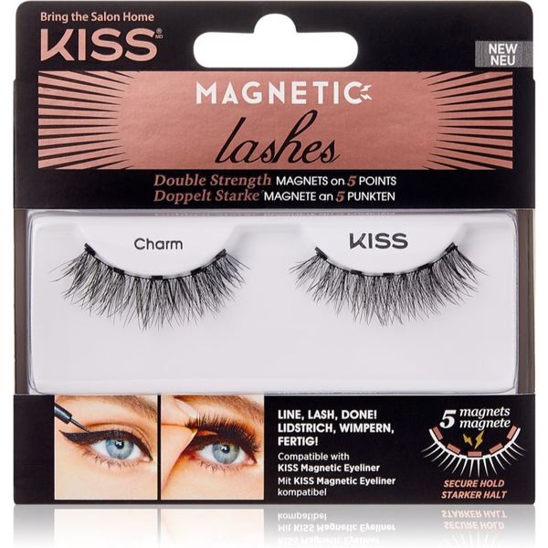 KISS KISS Magnetic Lashes umjetne trepavice na magnet 01 Charm 1 pair