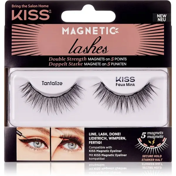 KISS KISS Magnetic Lashes umjetne trepavice na magnet 04 Tantalize 1 par