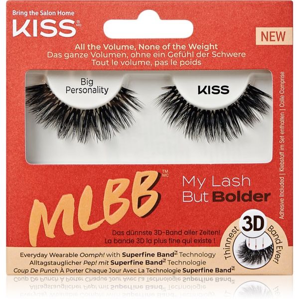 KISS KISS My Lash But Bolder umjetne trepavice Big Personality 1 pair