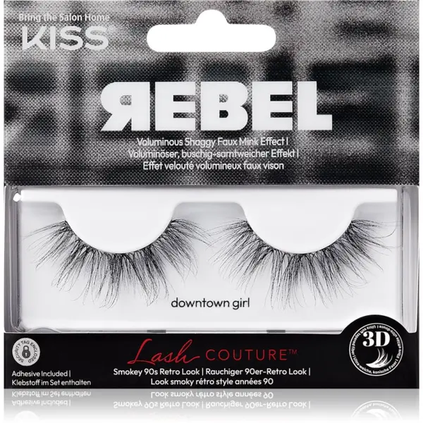 KISS KISS Rebel umjetne trepavice Downtown Girl 1 par