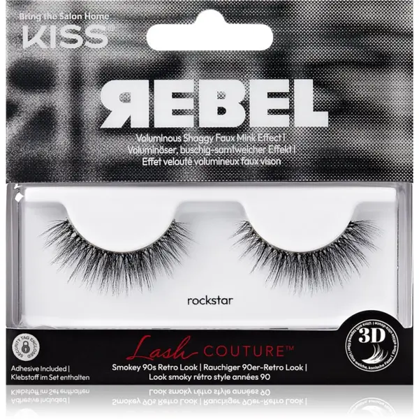 KISS KISS Rebel umjetne trepavice Rockstar 1 par