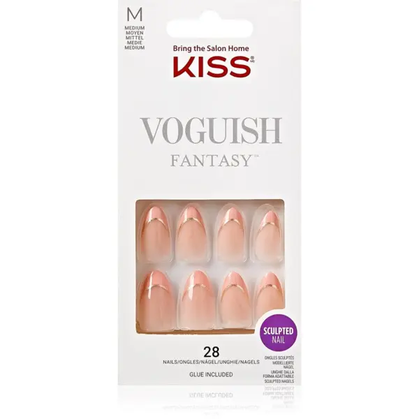 KISS KISS Voguish Fantasy French Umjetni nokti 28 kom
