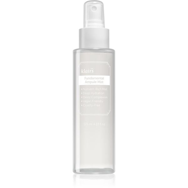 Klairs Klairs Fundamental Ampule Mist antioksidativna hidratantna maglica za lice 125 ml