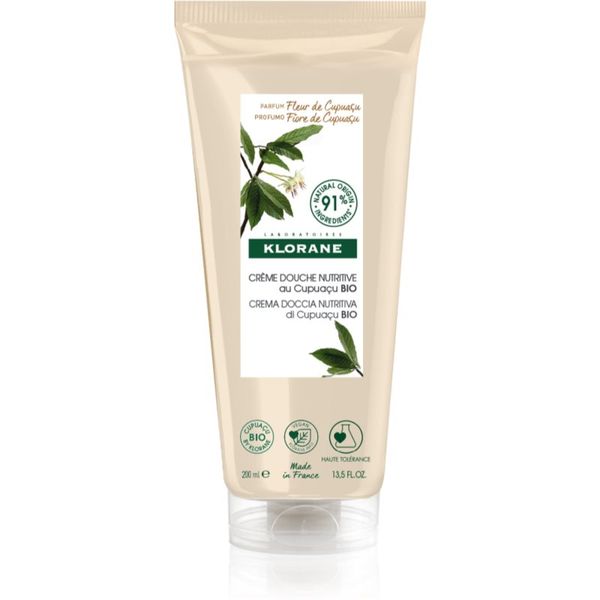 Klorane Klorane Cupuaçu Bio Fleur de Cupuacu hranjivi gel za tuširanje za suhu kožu 200 ml