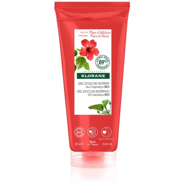 Klorane Klorane Cupuaçu Bio Fleur d'Hibiscus hranjivi gel za tuširanje 200 ml