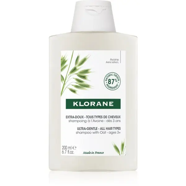 Klorane Klorane Oat nježni šampon za sve tipove kose 200 ml