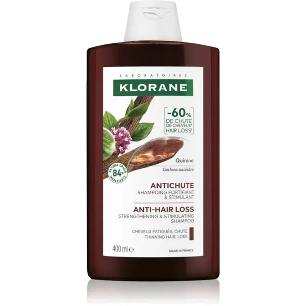 Klorane Klorane Quinine Anti-Hair Loss Shampoo šampon za učvršćivanje protiv gubitka kose 400 ml
