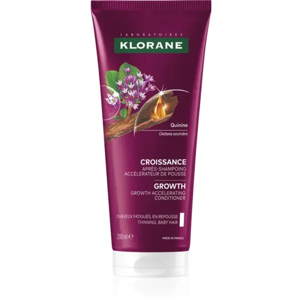 Klorane Klorane Quinine Growth Accelerating Conditioner regenerator za rast kose i jačanje korijena 200 ml