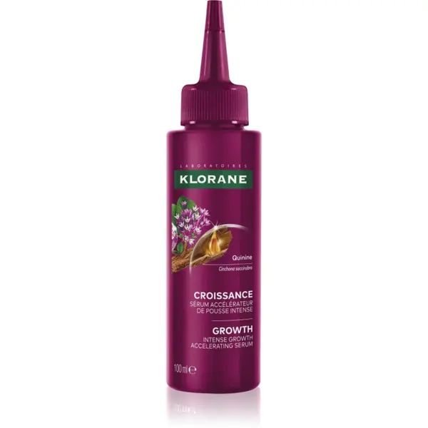 Klorane Klorane Quinine Growth Accelerating Serum serum bez ispiranja za rast kose i jačanje korijena 100 ml
