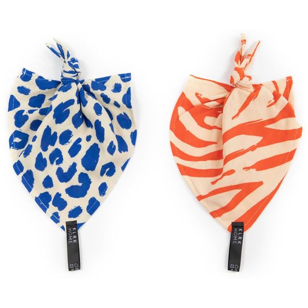 KLRK Home KLRK Home Wild Color Leopard&Zebra tješilica s čvorom 26x26 cm 2 kom