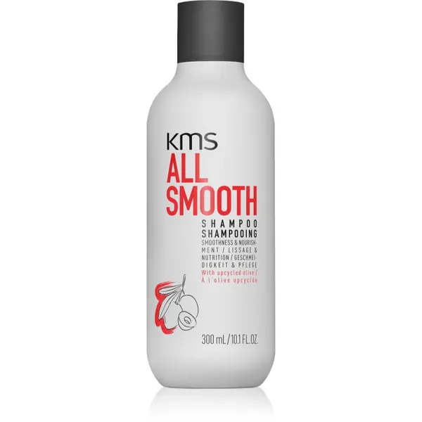 KMS KMS All Smooth Shampoo šampon za zaglađivanje za jaku, grubu i suhu kosu 300 ml