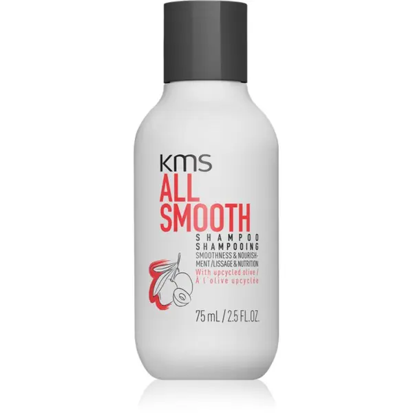 KMS KMS All Smooth Shampoo šampon za zaglađivanje za jaku, grubu i suhu kosu 75 ml