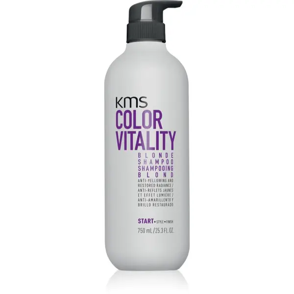 KMS KMS Color Vitality Blonde Shampoo hranjivi šampon za plavu i kosu s pramenovima 750 ml