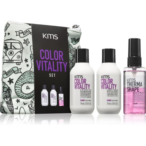 KMS KMS Color Vitality Set putni set za obojenu kosu