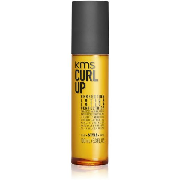 KMS KMS Curl Up Perfecting Lotion mlijeko za stiliziranje za valovitu i kovrčavu kosu 100 ml