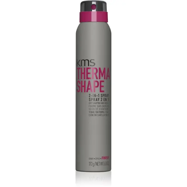 KMS KMS ther 2-in-1 Spray lak za kosu za jako učvršćivanje za toplinsko oblikovanje kose 200 ml