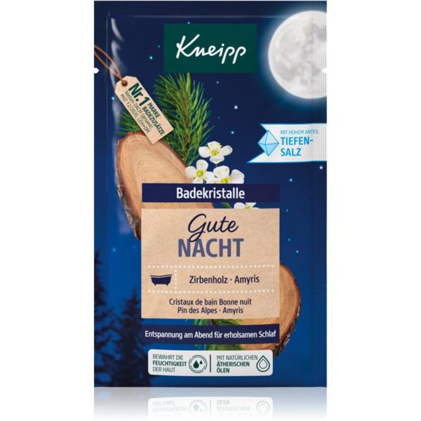 Kneipp Kneipp Good Night relaksirajuća sol za kupku Swiss Stone Pine & Balsam Torchwood 60 g