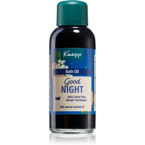 Kneipp Kneipp Good Night ulje za kupku s umirujućim učinkom Swiss Stone Pine & Balsam Torchwood 100 ml