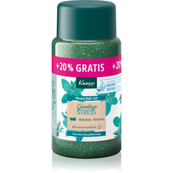 Kneipp Kneipp Goodbye Stress sol za kupku Watermint & Rosemary 600 g