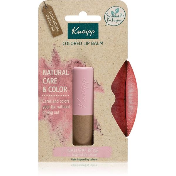 Kneipp Kneipp Natural Care & Color balzam za toniranje za usne nijansa Natural Rosé 3,5 g