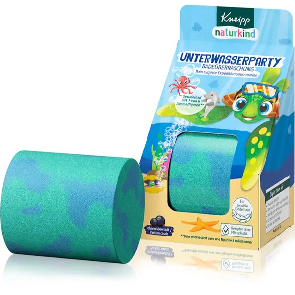 Kneipp Kneipp Naturkind Underwater Party bomba za kupanje za djecu s iznenađenjem 1 kom
