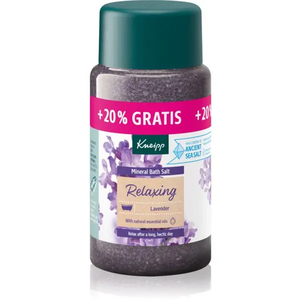 Kneipp Kneipp Relaxing Lavender sol za kupku Lavender 600 g