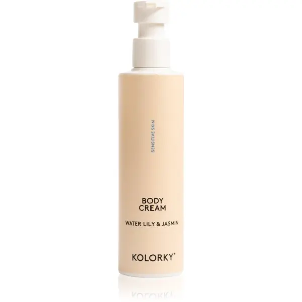 Kolorky Kolorky Body Cream Sensitive Skin krema za tijelo za osjetljivu kožu Watter Lilly & Jasmin 190 ml