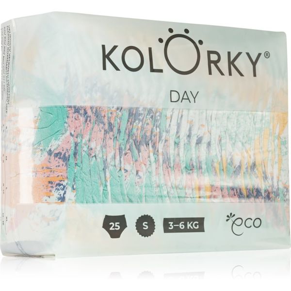 Kolorky Kolorky Day Brushes jednokratne EKO pelene veličina S 3-6 Kg 25 kom