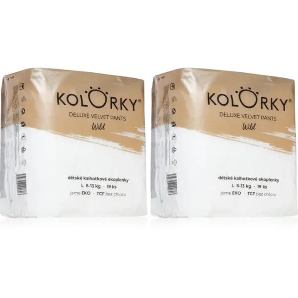 Kolorky Kolorky Deluxe Velvet Pants Wild set 8-13 kg