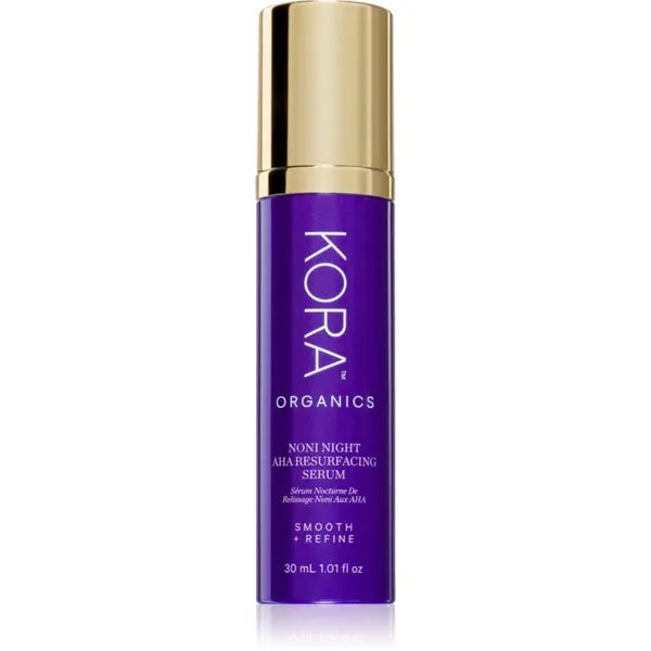 Kora Organics KORA Organics Noni Night AHA Resurfacing Serum regenerirajući serum 30 ml