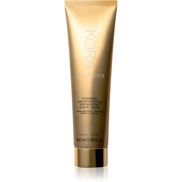 Kora Organics KORA Organics Turmeric Brightening & Exfoliating Scrub + Mask piling i maska 100 ml