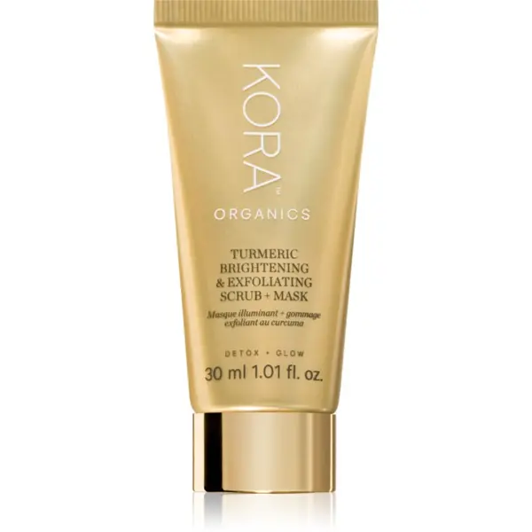 Kora Organics KORA Organics Turmeric Brightening & Exfoliating Scrub + Mask piling i maska 30 ml