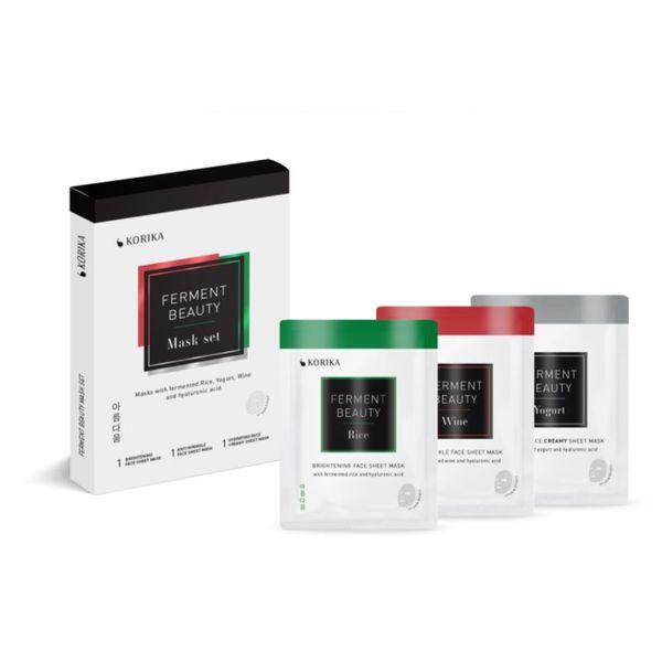 KORIKA KORIKA FermentBeauty Mask Set set maski za lice
