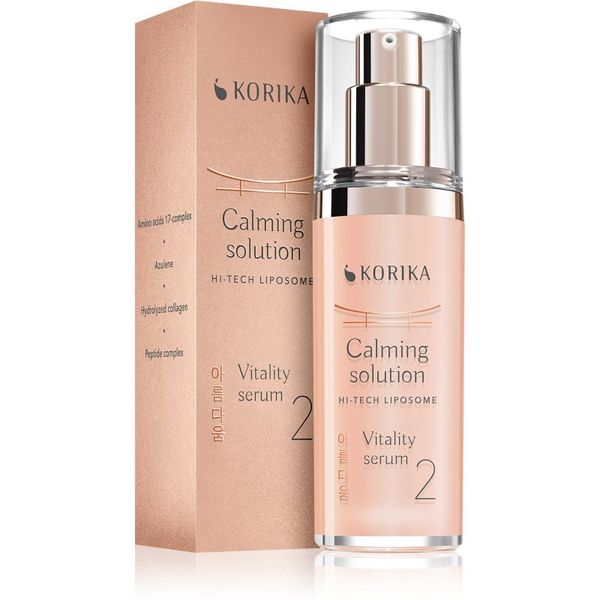 KORIKA KORIKA HI-TECH LIPOSOME Calming solution Vitality serum umirujući serum 30 ml