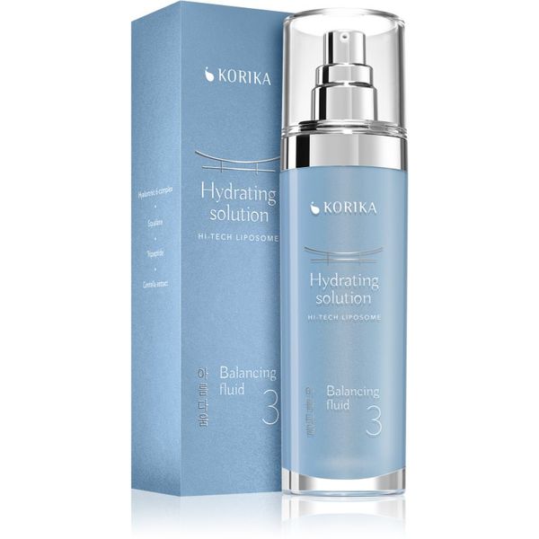 KORIKA KORIKA HI-TECH LIPOSOME Hydrating solution Balancing fluid blaga hidratantna emulzija 120 ml