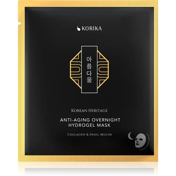 KORIKA KORIKA Korean Heritage Collagen & Snail Mucin hidrogel maska protiv starenja 34 g