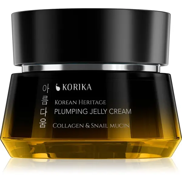 KORIKA KORIKA Korean Heritage Collagen & Snail Mucin Plumping Jelly Cream krema za pomlađivanje s kolagenom 50 ml