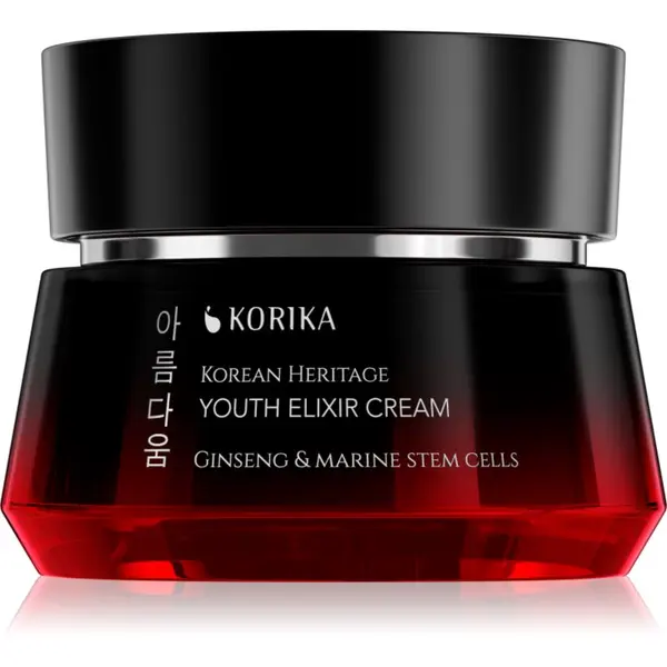 KORIKA KORIKA Korean Heritage Ginseng & Marine Stem Cells Youth Elixir Cream hranjiva antioksidativna krema za pomlađivanje lica 50 ml