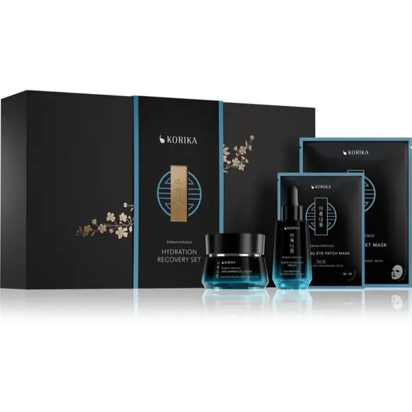 KORIKA KORIKA Korean Heritage Hydration Recovery Set poklon set za intenzivnu hidrataciju 4 kom