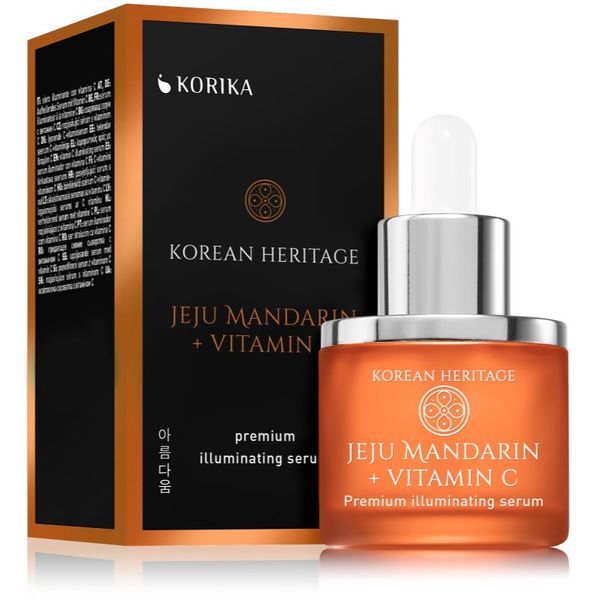 KORIKA KORIKA Korean Heritage Jeju Mandarin + Vitamin C Premium Illuminating Serum serum za lice (posvjetljujući) s vitaminom C 30 ml