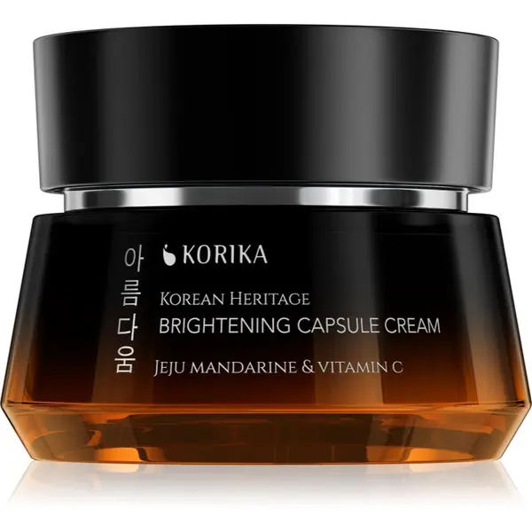 KORIKA KORIKA Korean Heritage Jeju Mandarine & Vitamin C Brightening Capsule Cream posvjetljujuća krema s vitaminom C 50 ml