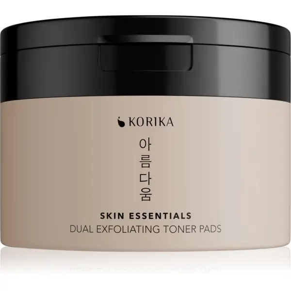 KORIKA KORIKA Skin Essentials Dual Exfoliating Toner Pads dvostruke blazinice za eksfolijaciju 20 kom